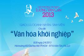 Giao lưu doanh nhân - sinh viên: muốn làm việc lớn chớ bỏ qua điều nhỏ