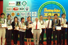 GIẢI THƯỞNG "THƯƠNG HIỆU XANH NĂM 2010"