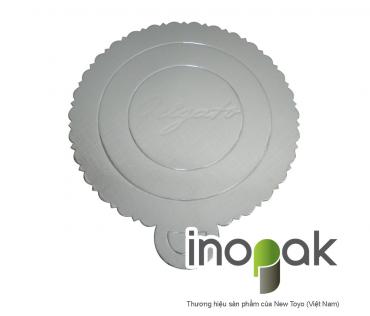 Round shape paper tray logo Origato