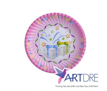 Round shape paper plate 16cm - 1