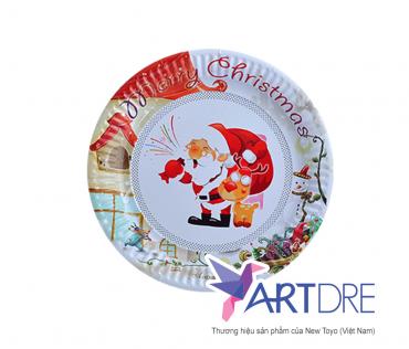 Round shape paper plate 23cm - 1