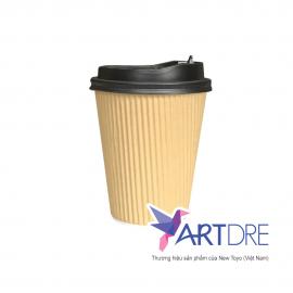 Double layer paper cup carton 12oz-h110