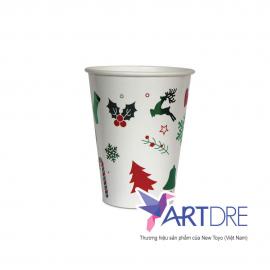 PRINTED PAPER CUP 12OZ-H110 NOEL