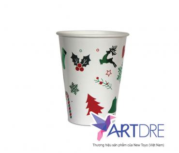 PRINTED PAPER CUP 12OZ-H110 NOEL