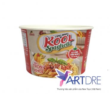 Double layer paper bowl 32oz-h85 Kool Spaghetti