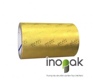 GOLD ALUMINIUM FOIL PAPER - GIABAO LOGO EMBOSSING